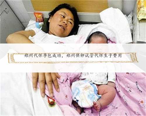 郑州代怀孕包成功，郑州供卵试管代怀生子费用