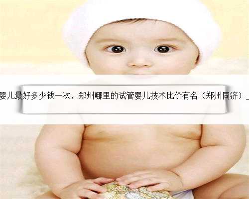 <b>郑州试管婴儿最好多少钱一次，郑州哪里的试管婴儿技术比价有名（郑州同济）</b>